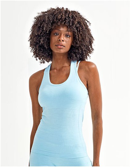 Dámská recyklovaná bezešvá '3D Fit' Multi-Sport Flex vesta a (Barva Black, Velikost XS)