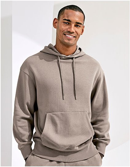 Unisex recyklovaná mikina s kapucí (Barva Black, Velikost XS)