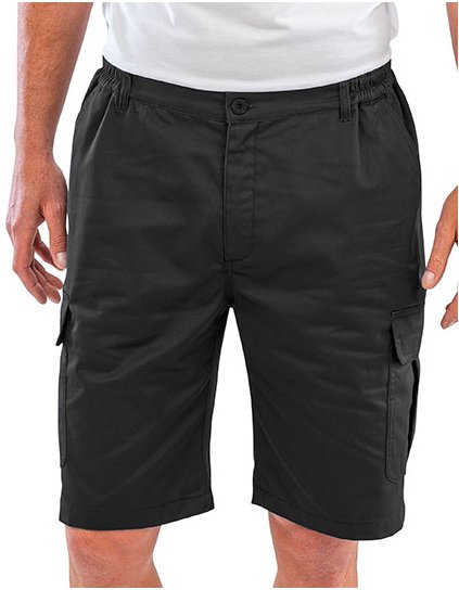 Recyklované funkční šortky Work-Guard (Barva Modrá, Velikost S)