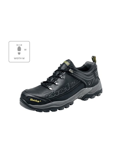 Bickz 203 W B29 Polobotky unisex (Barva černá, Velikost 38)