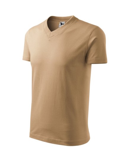 V-neck 102 Tričko unisex (Barva bílá, Velikost S)