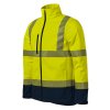 HV Drop 5V3 Softshellová bunda unisex (Barva fluorescenční žlutá, Velikost M)
