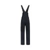 Dungaree Overall Industrial T66 Pracovní kalhoty s laclem unisex (Barva černá, Velikost S)
