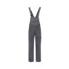 Dungaree Overall Industrial T66 Pracovní kalhoty s laclem unisex (Barva černá, Velikost S)