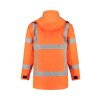 RWS Parka T50 Pracovní bunda unisex (Barva fluorescenční oranžová, Velikost M)