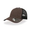 Rapperská čepice Melange (Barva Dark Grey, Velikost One Size)