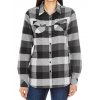 Women`s Woven Plaid Flannel Shirt  G_BU5210