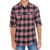 Woven Plaid Flannel Shirt  G_BU8210