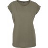 Ladies` Extended Shoulder Tee  G_BY021