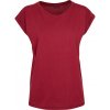 Ladies` Extended Shoulder Tee  G_BY021