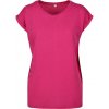 Ladies` Extended Shoulder Tee  G_BY021