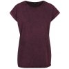 Ladies` Acid Washed Extended Shoulder Tee  G_BY053