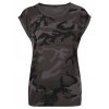 Ladies Camo Extended Shoulder Camo Tee  G_BY112