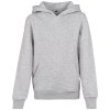 Dětská basic  mikina s kapucí (Barva Heather Grey, Velikost 110/116)