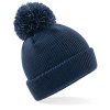 Junior Reflexní Bobble Beanie (Barva Bright Red, Velikost One Size)