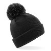 Junior Reflexní Bobble Beanie (Barva Bright Red, Velikost One Size)