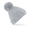 Verbier Fur Pop Pom Chunky Beanie  G_CB413