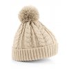 Cable Knit Snowstar Beanie  G_CB454