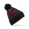 Fair Isle Snowstar Beanie  G_CB456