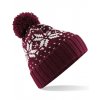 Fair Isle Snowstar Beanie  G_CB456