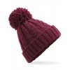 Cable Knit Melange Beanie  G_CB480