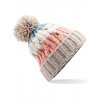 Corkscrew Pom Pom Beanie  G_CB486