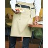Bistro Apron Roma 80 (Barva Black, Velikost 80 x 100 cm)
