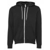 Unisex Zip-Up Poly-Cotton Fleece Hoodie  G_CV3739