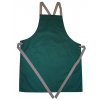 Apron with Grey Ties Crossover  G_DL130