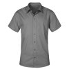 Men`s Poplin Shirt Short Sleeve  G_E6300