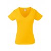 Ladies Valueweight V Neck T  G_F271N