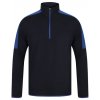 Adults` 1/4 Zip Midlayer with Contrast Panelling  G_FH571