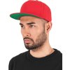 Klasický 5 panelový Snapback (Barva Black, Velikost One Size)
