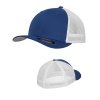 Dvoubarevná čepice Flexfit Mesh Trucker (Barva Black, Velikost S/M)