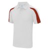 Kontrastní Cool Polo (Barva Arctic White, Velikost S)