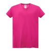 Curves T-Shirt V-Neck Lady  G_JHK604