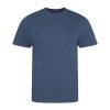 Tri-Blend T (Barva Heather Black, Velikost S)