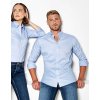Pánská Slim Fit Stretch košile Oxford s dlouhým rukávem (Barva White, Velikost 34/35 (13H))