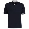 Classic Fit Button Down Collar Contrast Polo Shirt  G_K449