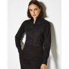 Dámská obchodní košile na míru s dlouhým rukávem (Barva Black, Velikost 32 (XXS/6))