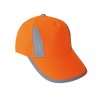 Dospělá Premium Hi-Vis čepice Nice (Barva Signal Orange, Velikost One Size)