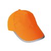 Dospělá basic  Hi-Vis čepice Montpelier (Barva Signal Orange, Velikost One Size)