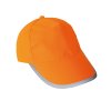 Dětská basic  Hi-Vis čepice Montpelier (Barva Signal Orange, Velikost One Size)