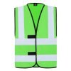 Hi-Vis bezpečnostní vesta a se 4 reflexními pruhy Hannover (Barva Blue, Velikost L)