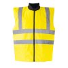 Hi-Vis reverzibilní bezpečnostní bodywarmer Ural 2-v-1 (Barva Signal Orange, Velikost S)