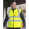 Hi-Vis reverzibilní bezpečnostní bodywarmer Ural 2-v-1 (Barva Signal Orange, Velikost S)