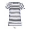 Women`s Round Neck Striped T-Shirt Miles  G_L01399