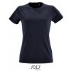 Women`s Round Neck Fitted T-shirt Imperial  G_L02080