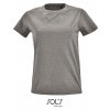 Women`s Round Neck Fitted T-shirt Imperial  G_L02080