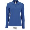 Women`s Long-Sleeve Piqué Polo Shirt Perfect  G_L02083